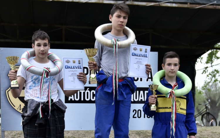 Gréczi Levente és a Keceli autocross